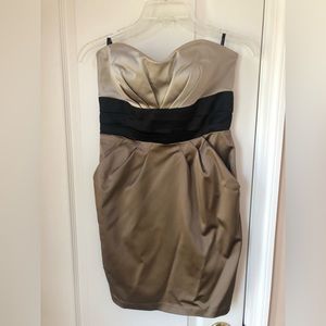Bebe Strapless Cocktail Dress
